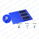 HQ-SS01 Solar Standing Seam Roof Clamp Brackets System